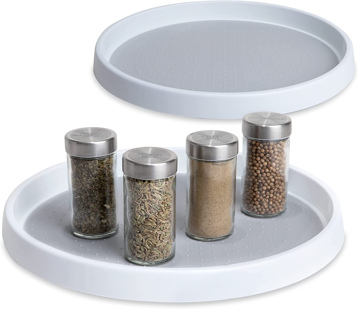 Lazy Susan Spinning Turntable Organizer - 12 Inch